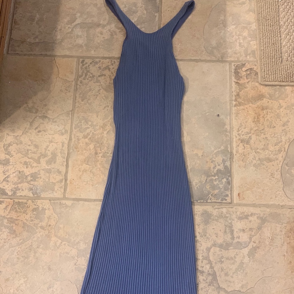 Blue dress